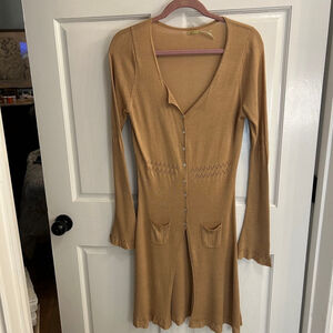 Women's Maxstudio Brown Sweater Dress Size M